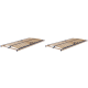 2er Set Breckle Lattenrost Standard, nicht verstellbar, 80 x 200 cm - B-Ware sehr gut