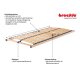 2er Set Breckle Lattenrost Standard, nicht verstellbar, 80 x 200 cm - B-Ware sehr gut