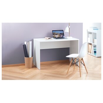 LIVARNO home Schreibtisch San Francisco, mit viel Beinfreiheit, weiß - B-Ware sehr gut