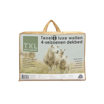 Texels Wolldecke 200 x 220 cm – - B-Ware neuwertig