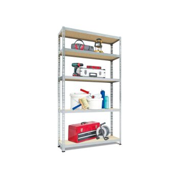 PARKSIDE® Schwerlastregal, verzinkter Stahl, 180 x 120 x 40 cm - B-Ware sehr gut