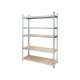 PARKSIDE® Schwerlastregal, verzinkter Stahl, 180 x 120 x 40 cm - B-Ware sehr gut