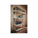 PARKSIDE® Schwerlastregal, verzinkter Stahl, 180 x 120 x 40 cm - B-Ware sehr gut