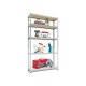 PARKSIDE® Schwerlastregal, verzinkter Stahl, 180 x 120 x 40 cm - B-Ware sehr gut