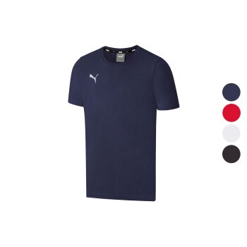 Puma Herren T-Shirt teamGoal, mit Rundhalsausschnitt -...