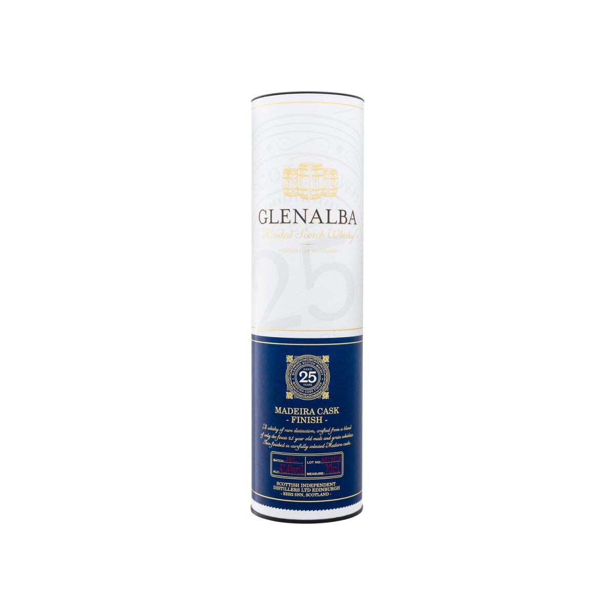 Scotch Vol, 40,99 Blended mit Whisky Glenalba 41,4% Madeira Cask 25 Finish € Geschenkbox Jahre
