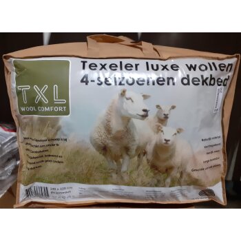 Texels Comfort Bettdecke, 4 Jahreszeiten, 240 x 220 cm -...