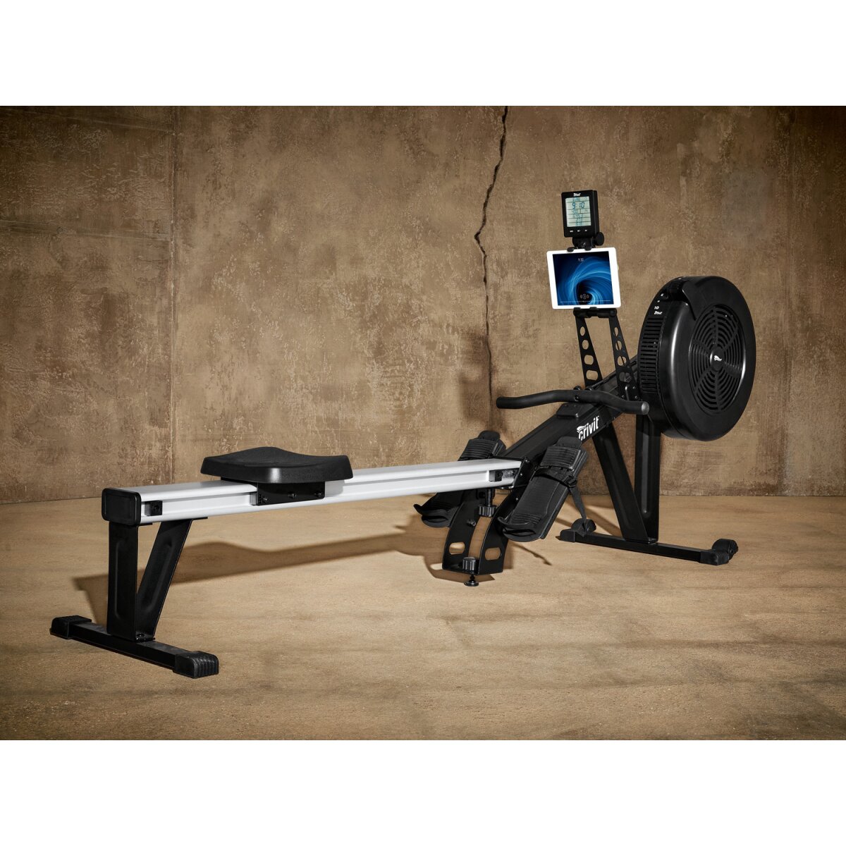 Full-Body-Workout, ein € 8 361,99 Funktionen 12 für mit intensives Rudergerät, CRIVIT und Trainingsprogrammen,