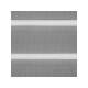 Lichtblick Klemmfix Duo-Rollo, Sonnen- und Sichtschutz, Lichtregulierung, ohne Bohren, Grau, 90 cm, 220 cm - B-Ware neuwertig