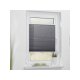 Lichtblick Klemmfix Plissee, stufenloses Einstellen, blickdicht, Montage ohne Bohren, 90 x 210 cm, grau - B-Ware neuwertig