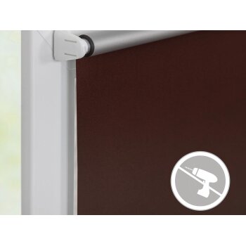 Lichtblick Thermo-Rollo Klemmfix, ohne Bohren, ab 45 x 150 cm - B-Ware