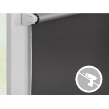 Lichtblick Thermo-Rollo Klemmfix, ohne Bohren, ab 45 x 150 cm - B-Ware