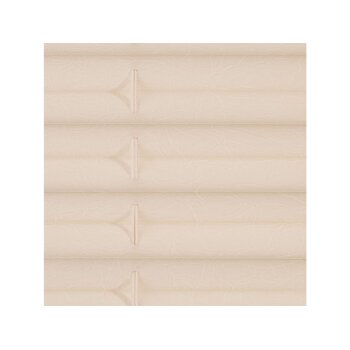 Lichtblick Klemmfix Plissee, stufenloses Einstellen, blickdicht, Montage ohne Bohren, 130 cm, 65cm, Creme - B-Ware neuwertig