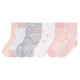 LUPILU® Kleinkinder Mädchen Socken, 7 Paar, mit Bio-Baumwolle - B-Ware