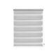 LICHTBLICK Duo Rollo Klemmfix, ohne Bohren (grau, 45 x 150 cm) - B-Ware neuwertig
