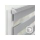 LICHTBLICK Duo Rollo Klemmfix, ohne Bohren (grau, 45 x 150 cm) - B-Ware neuwertig