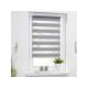 LICHTBLICK Duo Rollo Klemmfix, ohne Bohren (grau, 45 x 150 cm) - B-Ware neuwertig
