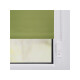 Lichtblick Klemmfix Thermo-Rollo, blickdicht, wärmeisolierend, Montage ohne Bohren, 150 cm, 60 cm, Grün - B-Ware neuwertig