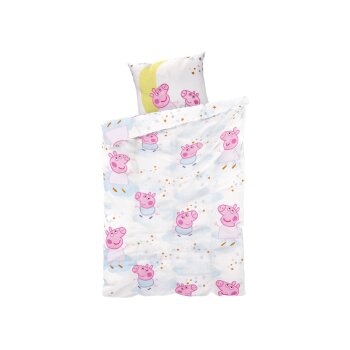 Kinder Feinbiber Bettwäsche, 135 x 200 cm (Peppa...