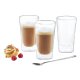 ERNESTO® Gläser Set, Cappuccino eckig 3er Set - B-Ware sehr gut