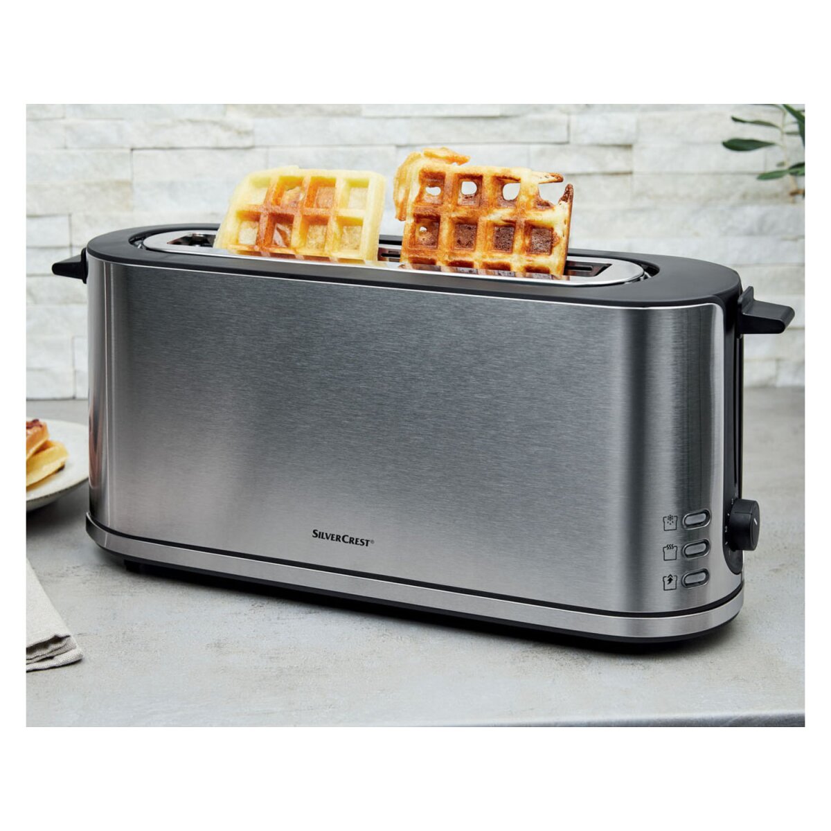 SILVERCREST® KITCHEN Toaster gut, TOOLS »STLE - Langschlitz sehr € 1000 A1« B-Ware 19,99