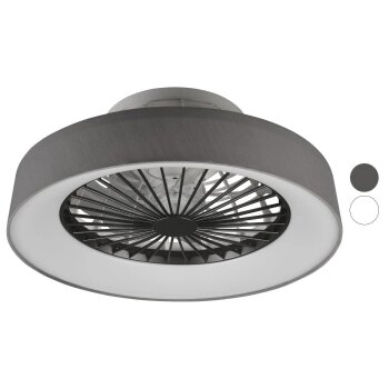 Reality Leuchten LED-Deckenleuchte mit Ventilator FARSUND...
