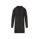 ESMARA® Damen Grobstrick Pulloverkleid, mit modischem Zopfmuster, schwarz, XS (32/34) - B-Ware sehr gut