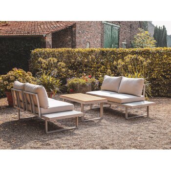 greemotion Lounge-Set »Aruba«, aus Aluminium - B-Ware sehr gut