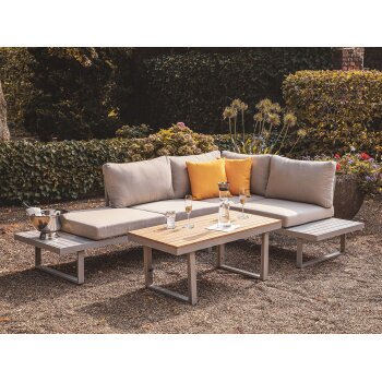 greemotion Lounge-Set »Aruba«, aus Aluminium - B-Ware sehr gut