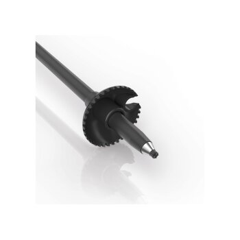 CRIVIT Nordic-Walkingstöcke, aus Carbon, verstellbar (silber / grün / schwarz) - B-Ware sehr gut
