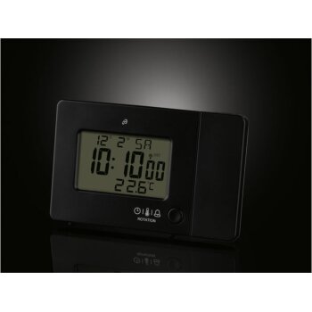 AURIOL® Funk-Projektionswecker, mit LC-Display (schwarz) - B-Ware sehr gut