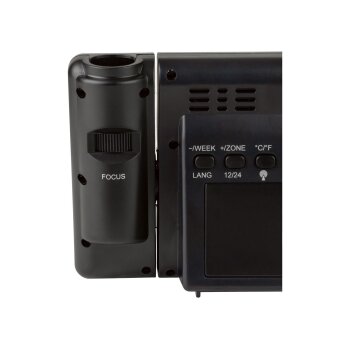 AURIOL® Funk-Projektionswecker, mit LC-Display (schwarz) - B-Ware sehr gut