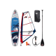 F2 SUP »Sport Windsurf 108« Set Einkammer-System, Palme - B-Ware sehr gut