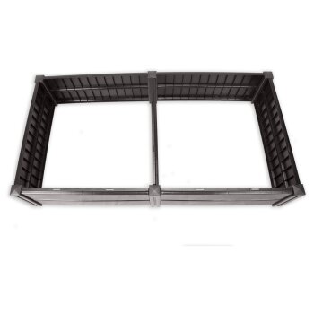 KHW Hochbeet »Demeter«, Kunststoff, anthrazit (336 L, L) - B-Ware sehr gut