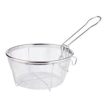 ERNESTO® Stielkasserolle 20 cm mit Frittierkorb, spülmaschinengeeignet - B-Ware sehr gut