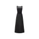 ESMARA® Kleid Damen, mit Seitenschlitzen, Gummizug, schwarz, XS (32/34) - B-Ware sehr gut