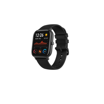 Amazfit GTS Smartwatch 43 mm, schwarz matt - B-Ware sehr gut