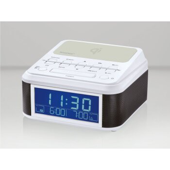 SILVERCREST® Uhrenradio, mit Qi Ladung - B-Ware