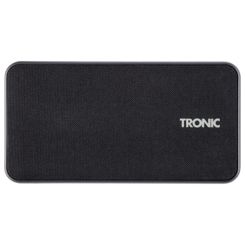 TRONIC® Powerbank, 10000 mAh, mit Stoff und LC Display - B-Ware