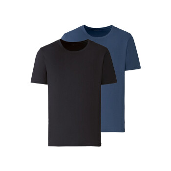 LIVERGY® Herren T-Shirts, 2 Stück,...