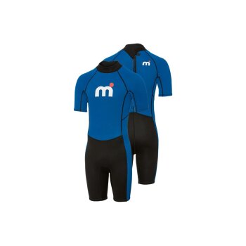 Mistral Neoprenanzug Shorty, kurz, mit Reißverschluss am Rücken, blau/schwarz (M) - B-Ware sehr gut