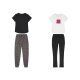ESMARA® Damen Pyjama, mit Rundhalsausschnitt - B-Ware