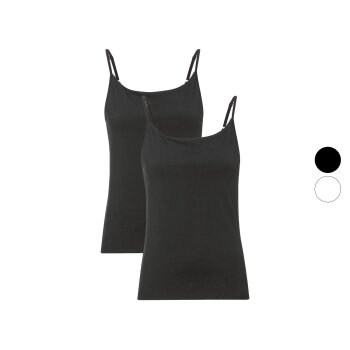 MEXX Damen Spaghettiträgerhemd, 2 Stück,...