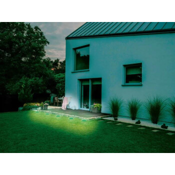 Livarno Home LED Bodenlichterkette, 5er, dimmbar, Zigbee Smart Home, Halbkugel - B-Ware sehr gut