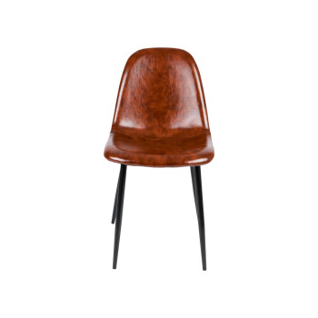 LIVARNO home Stuhl »San Diego«, braunes Kunstleder, 2 Stück - B-Ware sehr gut