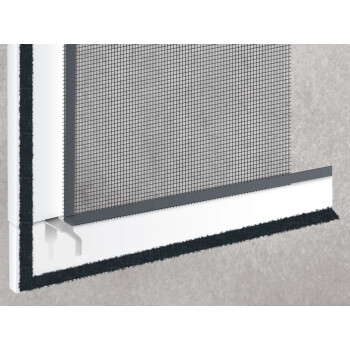 Livarno Home Fenster-Insektenschutz, 130 x 150 cm, weiß - B-Ware sehr gut