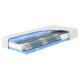 Hn8 Schlafsysteme 7-Zonen Taschenfederkernmatratze XXL Gelstar T-1000, 90 x 200, H3 - B-Ware neuwertig