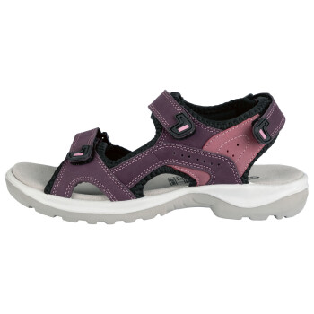 CRIVIT® Damen Trekking Sandalen, mit bequemem Lederfußbett - B-Ware