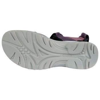 CRIVIT® Damen Trekking Sandalen, mit bequemem Lederfußbett - B-Ware