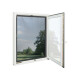 LIVARNO home Teleskop-Insektenschutzfenster, 130 x 150 cm, Alu-Rahmen (anthrazit) - B-Ware sehr gut